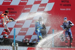 Marquez Menangkan Persaingan Sengit di MotoGP Assen 2018