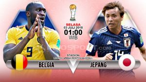 Belgia vs Jepang